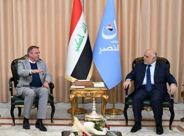 Dr. Al-Abadi discusses the situation in Iraq and the region with the Ambassador of the European Unio