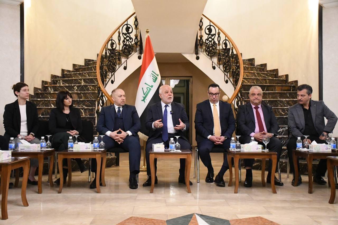 Dr. Haider Al-Abadi receives several international journalists and stresses that Iraq s stability is