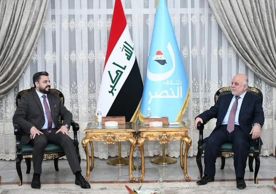 Dr. Al-Abadi receives separately Mr. Hussein Arab and Mr. Hussein Al-Ramahi