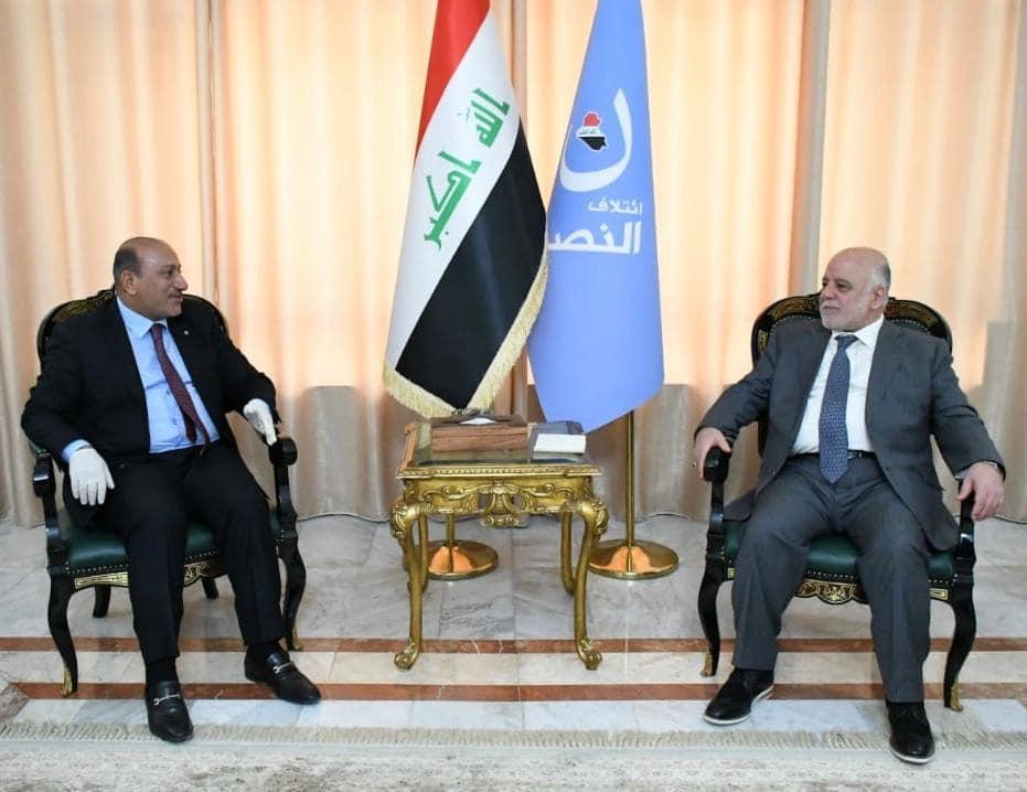 Dr. Haider al-Abadi receives the Governor of Karbala and discusses the service, security, economic r