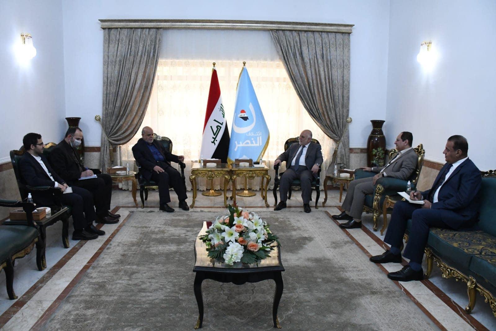 Dr. Al-Abadi receives the Iranian Ambassador to Baghdad