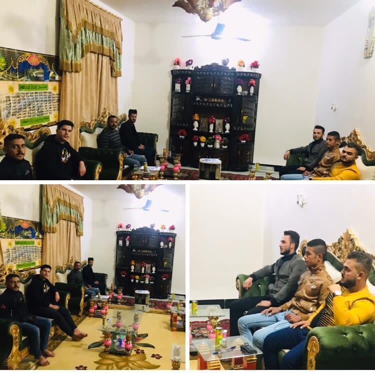 مسؤول ملف الطلبة والشباب لإئتلاف النصر في محافظة الانبار يعقد إجتماعاً للأعضاء الجدد