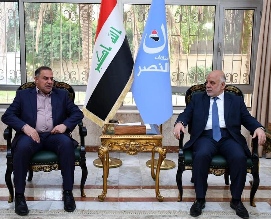 Dr. Al-Abadi receives the Governor of Muthanna and discusses with him the situation in the governorate, its fairness and support