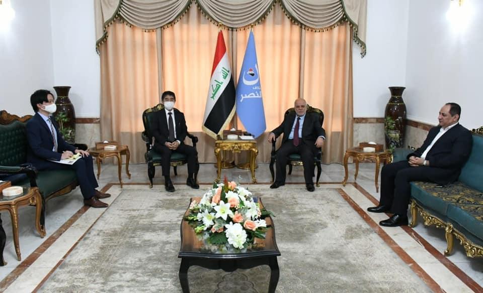 Dr. Al-Abadi receives the new Turkish Ambassador to Baghdad and the Japanese Ambassador