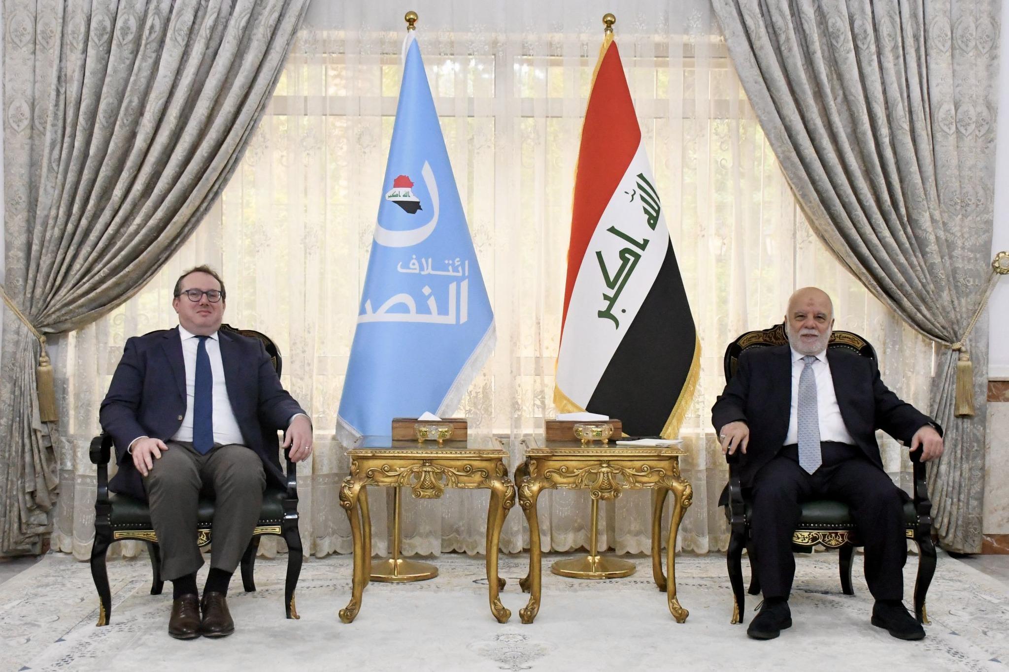 الدكتور حيدر العبادي يستقبل القائم بأعمال السفارة الأمريكية في بغداد