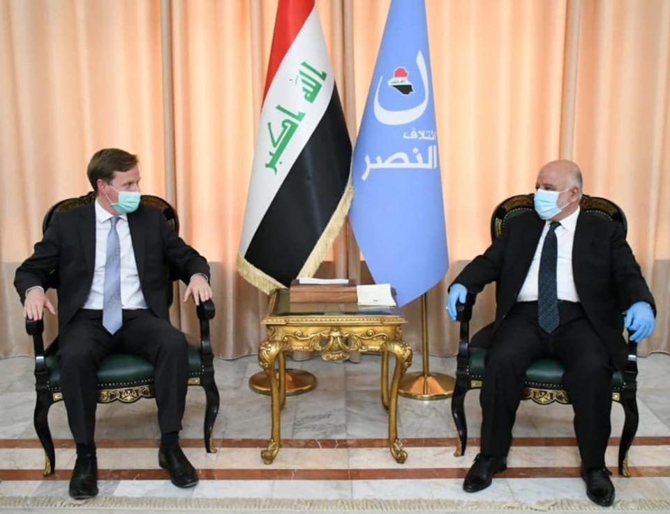 Dr. Al-Abadi discusses with the British ambassador the situation in Iraq and the region and the challenges the country faces