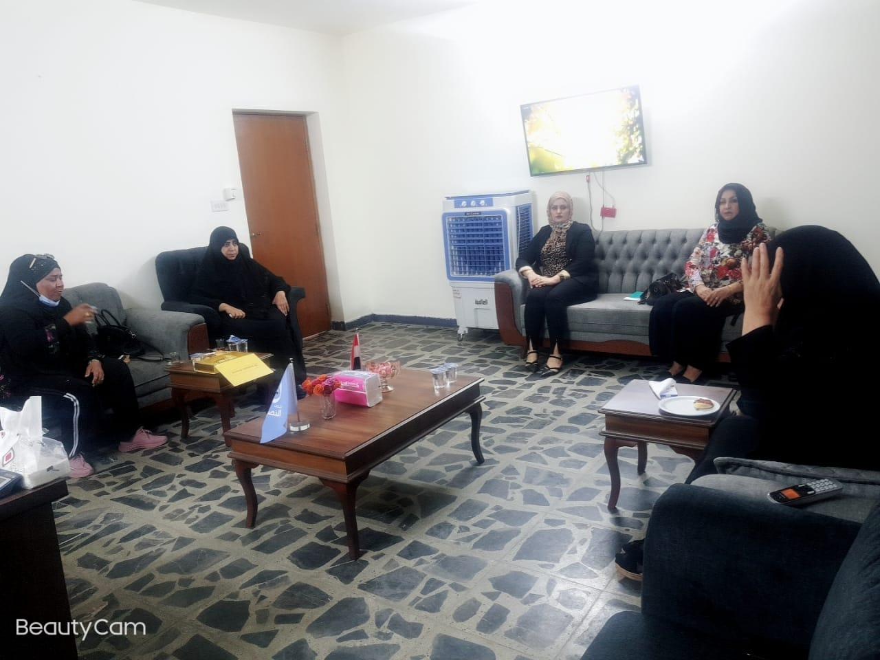 مكتب المرأة في إئتلاف النصر يعقد إجتماعاً حول سير عمل الإنتخابات والتحضير لها