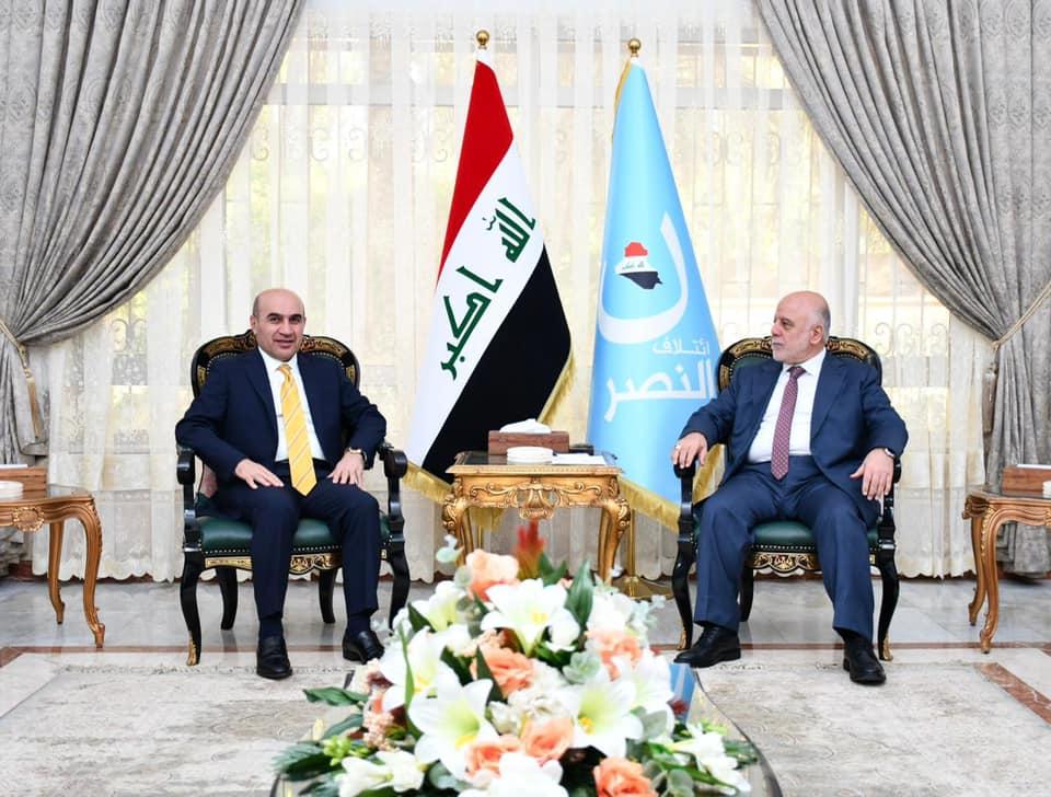 Dr. Al-Abadi receives Mr. Bankin Rekani and discusses with him the overall situation in the country