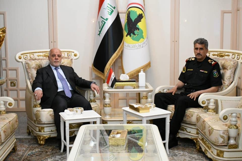 Dr. Al-Abadi during his meeting with Lieutenant General Abdul Wahab Al-Saedi: The Counter-Terrorism Service achieved victories in battles that are now being taught in international universities, and more attention must be paid to it