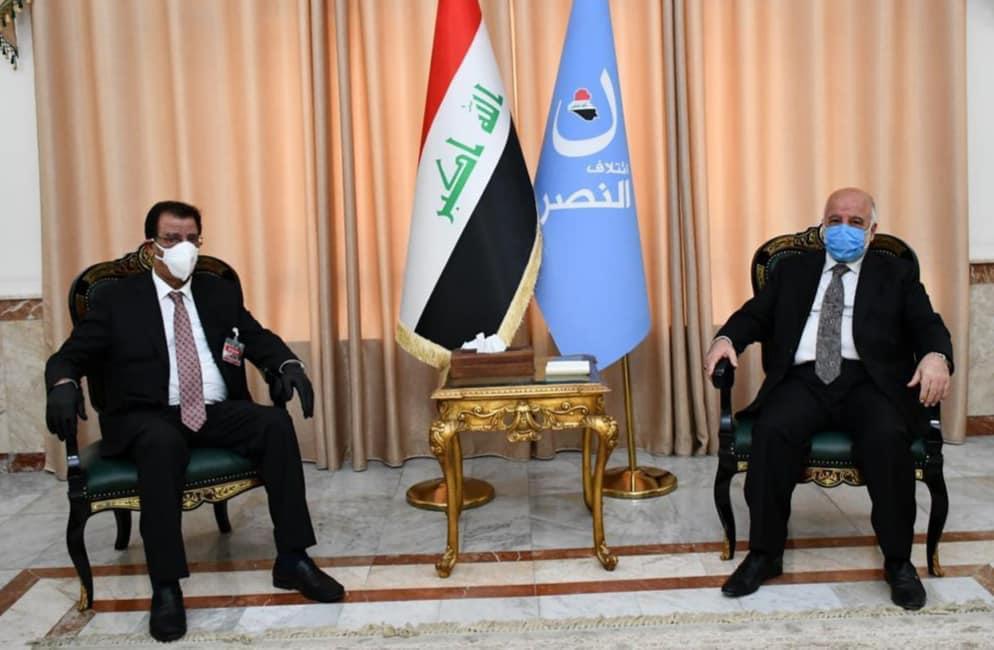 Dr. Al-Abadi receives the Minister of Agriculture