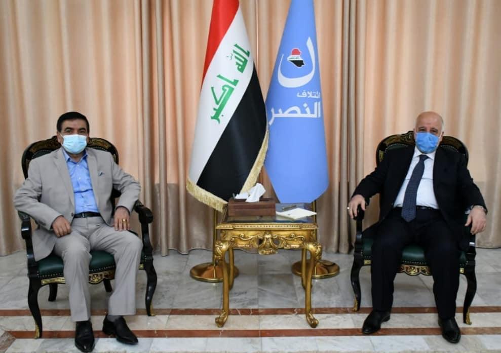 Dr. Al-Abadi discusses with the Minister of Defense the security situation and strengthening the cap