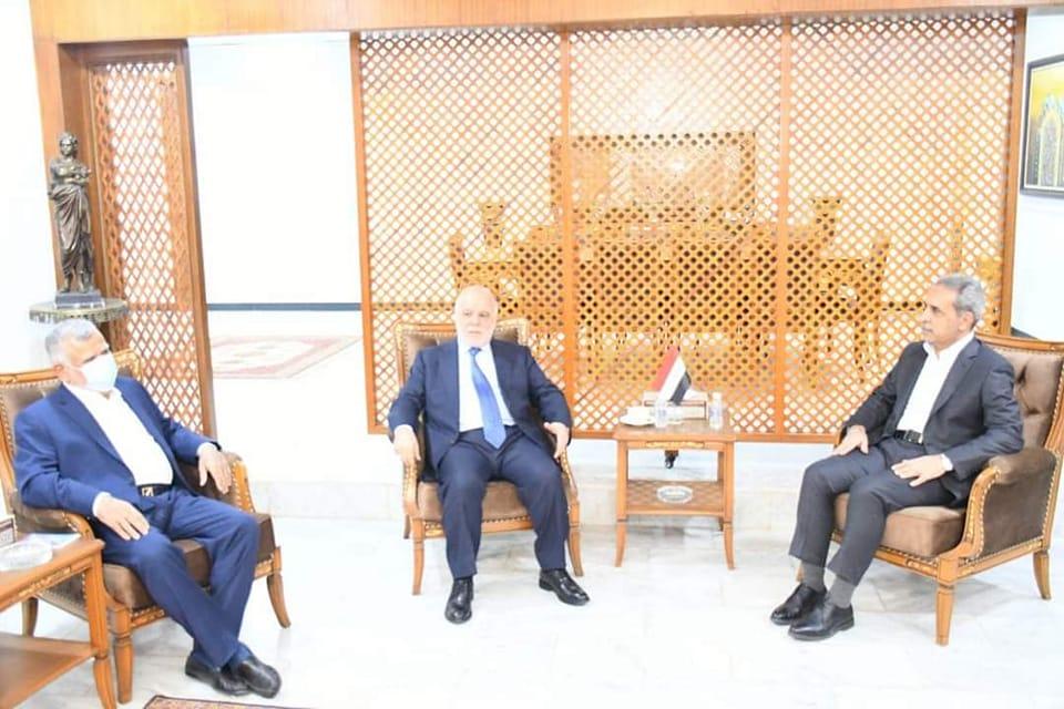 Dr. Al-Abadi and Mr. Al-Amiri meet the President of the Supreme Judicial Council