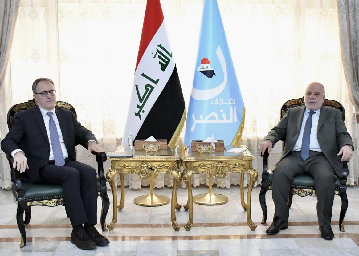 Dr. Haider Al-Abadi receives separately the Italian Ambassador and the Australian Ambassador to Bagh