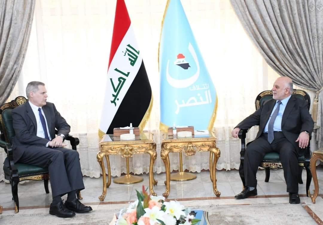 Dr. Al-Abadi receives the American Ambassador and discusses with him the political, security and economic situation