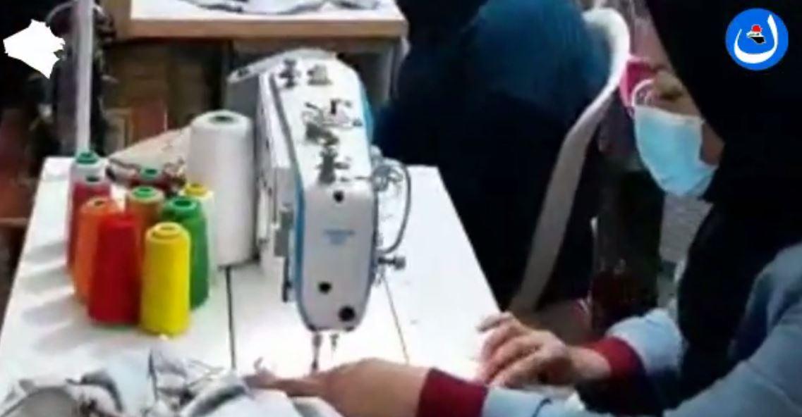 مكتب الفلوجة في محافظة الأنبار يقيم ورشة لتعلم الخياطة