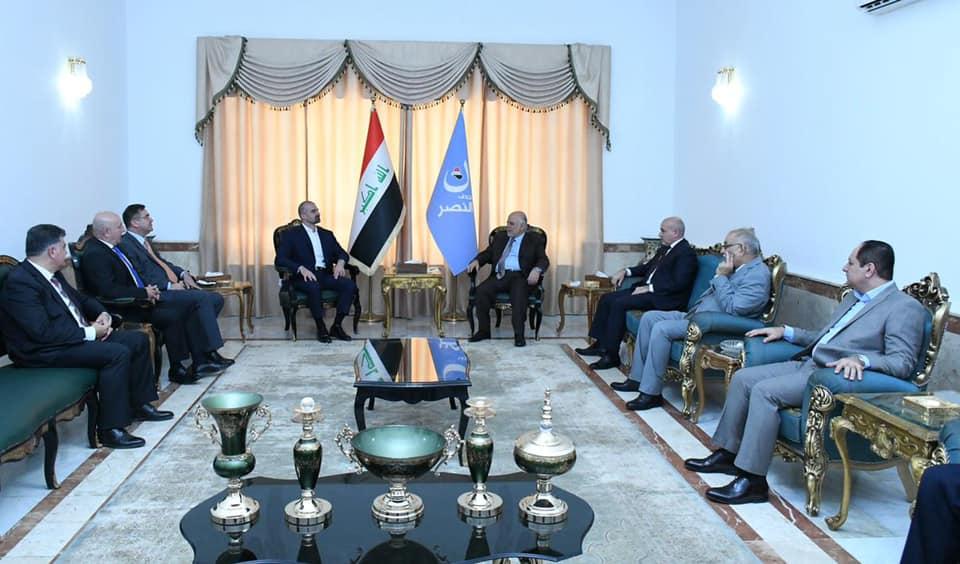 Dr. Al-Abadi receives Mr. Bafel Talabani and his accompanying delegation to discuss the situation in the country