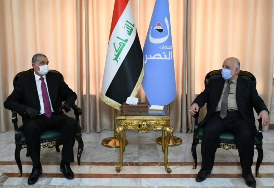 Dr. Al-Abadi meets the Minister of Interior and discusses with him the country s security situation