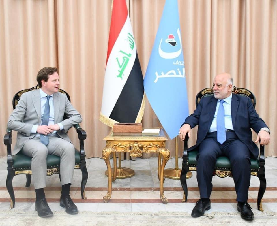 Dr. Al-Abadi receives the British Ambassador in Baghdad and discusses with him the situation in Iraq and the region