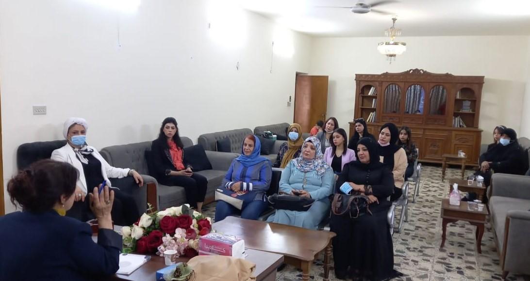 مكتب المرأة في إئتلاف النصر يقيم ورشة حول مشاركة المرأة في الانتخابات