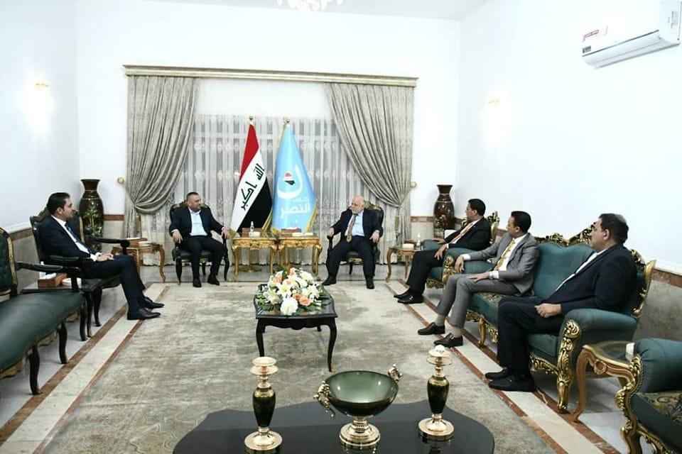Dr. Al-Abadi receives a number of election winners within the Independent Iraq Alliance