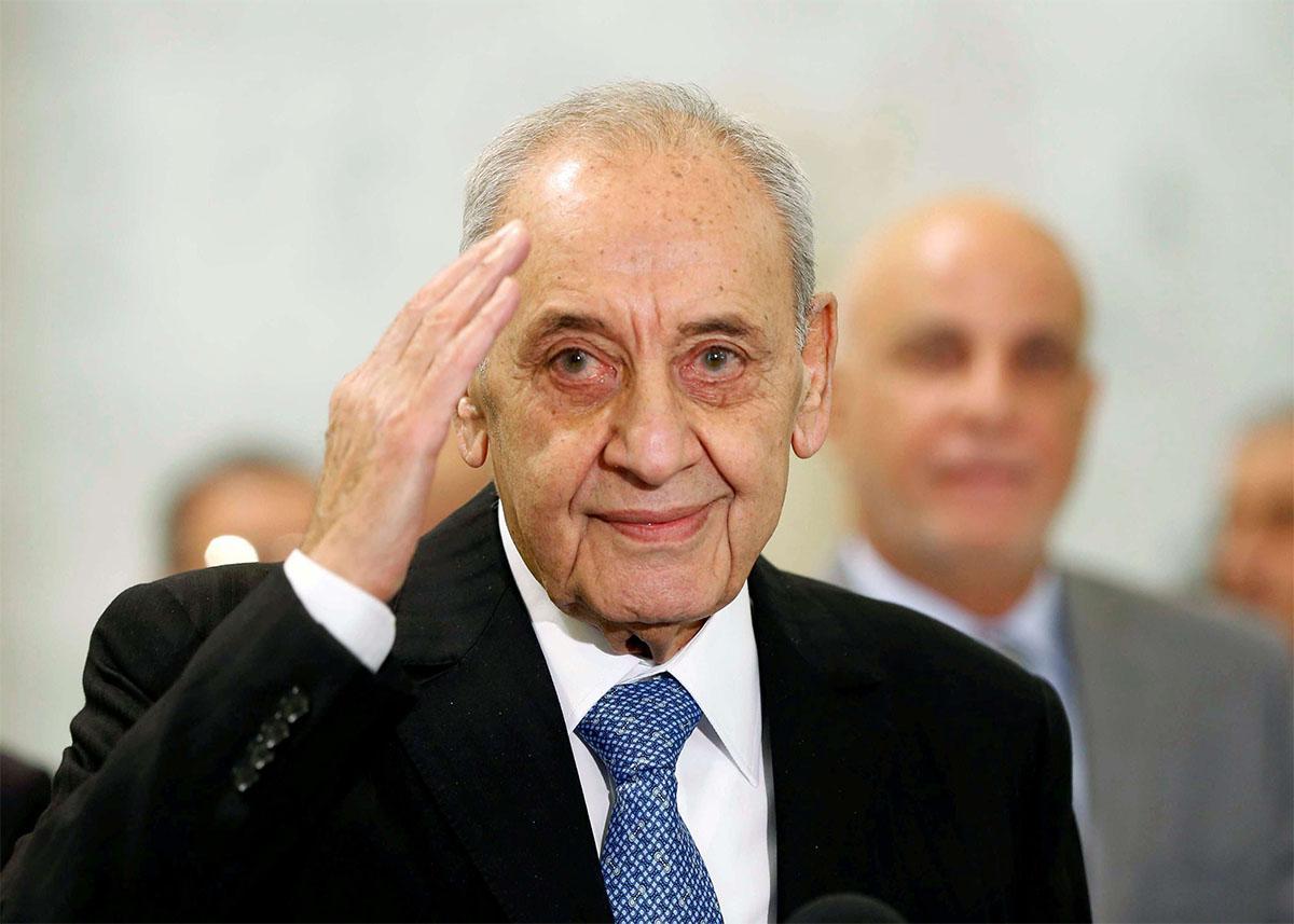 العبادي يهنئ رئيس مجلس النواب اللبناني لإعادة انتخابه