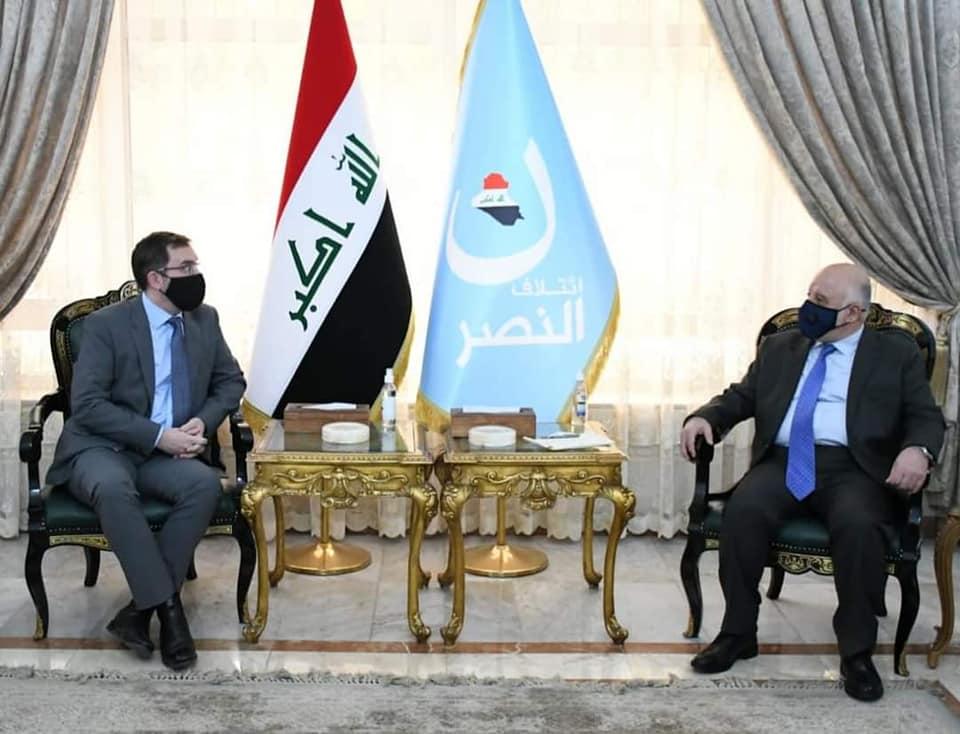Dr. Al-Abadi receives separately the Ambassadors of Britain and Japan