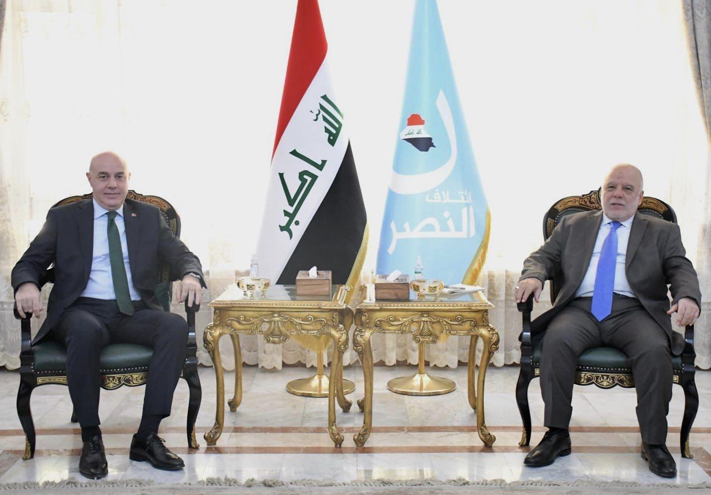 Dr. Haider Al-Abadi receives the Turkish Ambassador to Baghdad