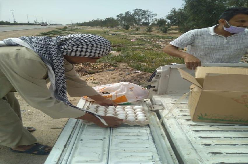 Al Nasr Continues the C aign to Distribute the Integrated Food Basket in Al Najaf province