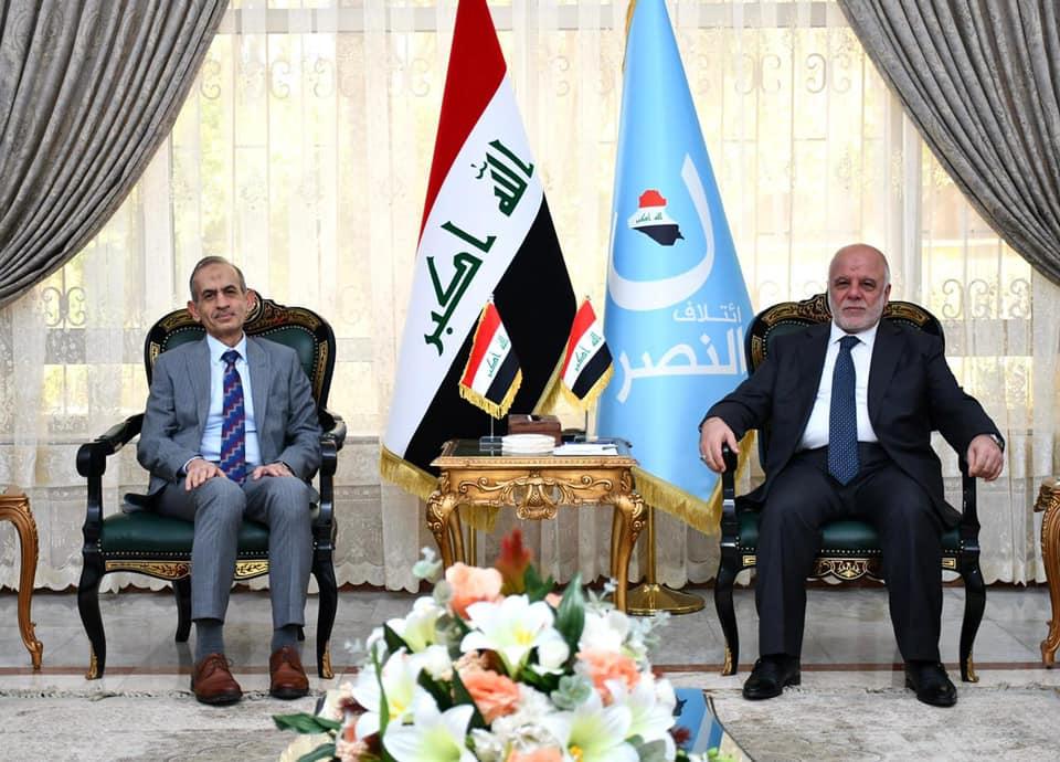 Dr. Al-Abadi receives the head of the Iraqi Turkmen Front, and discusses with him the files of the elections, Kirkuk, and the general situation in the country