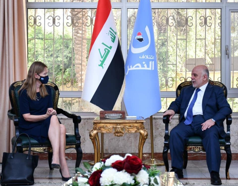 Dr. Al-Abadi while receiving the Norwegian Ambassador: We hope that early elections will be fair to 