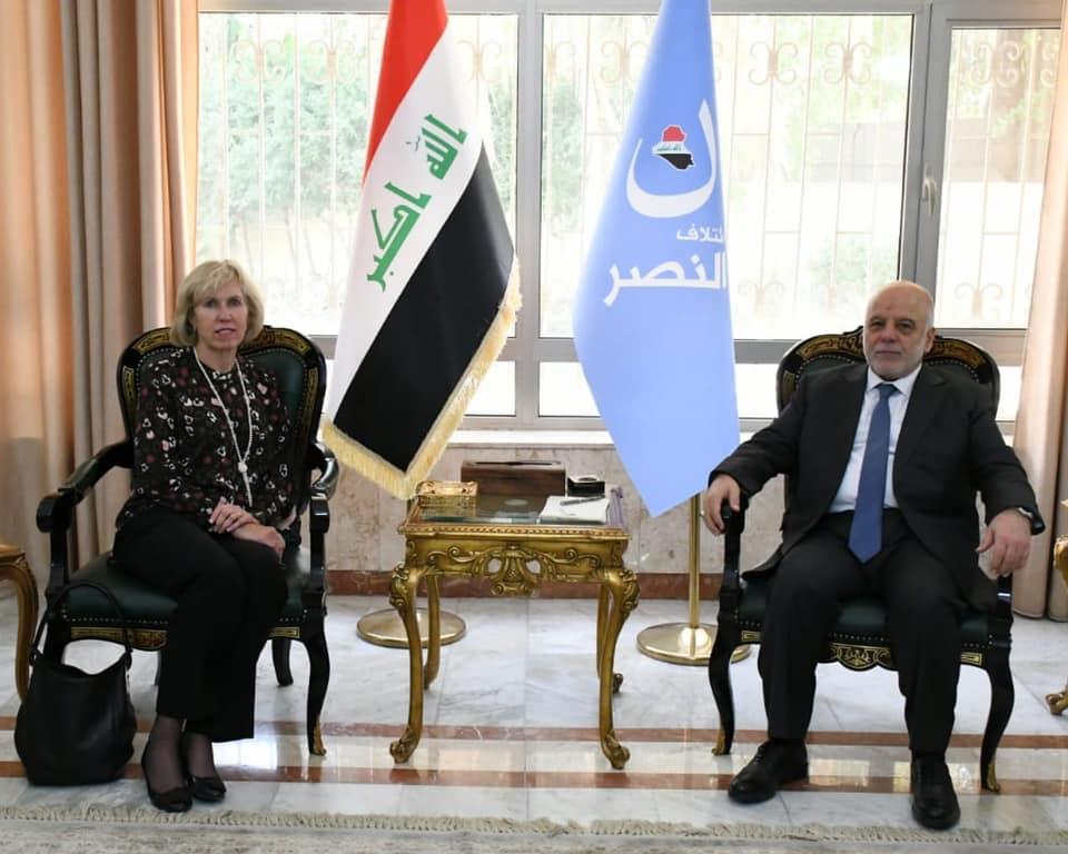 Dr. Al-Abadi receives the Australian Ambassador to Baghdadr