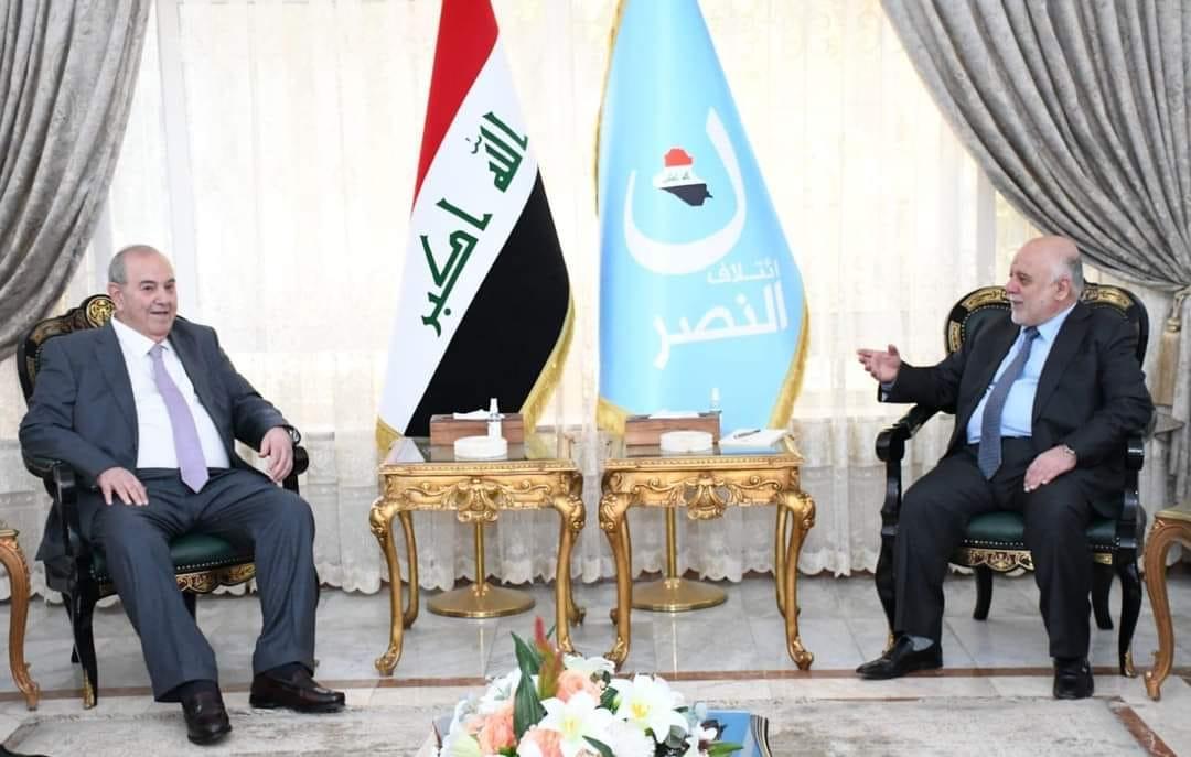 Dr. Al-Abadi receives Allawi and discusses with him solutions to the political blockage in the country