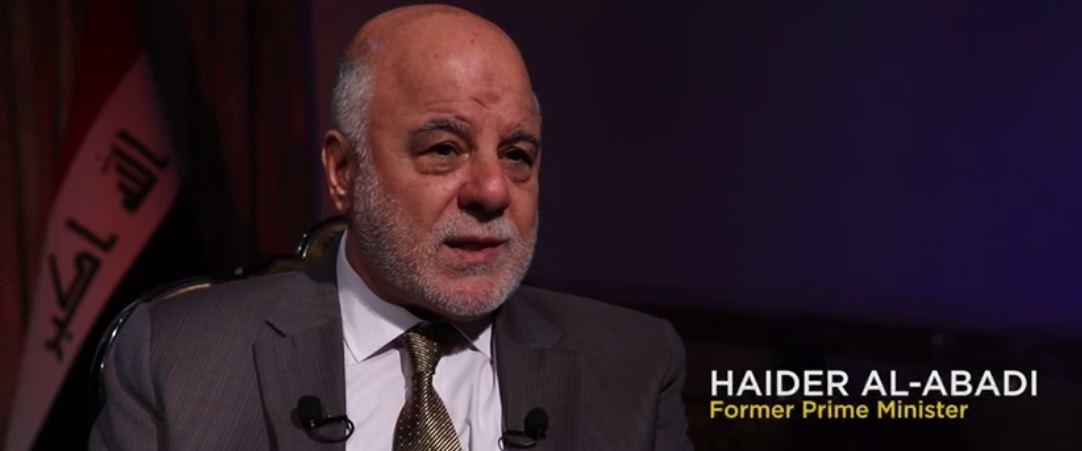 Part of Al-Abadi’s conversation in an international documentary about his book  Impossible Victory 