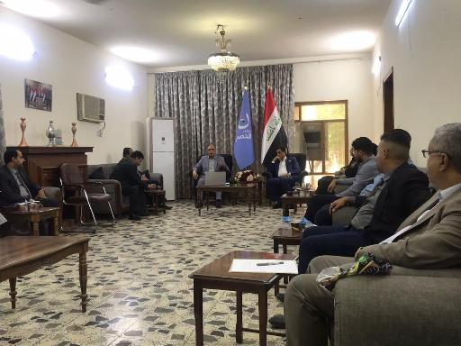 مكتب النخب والكفاءات في ائتلاف النصر يعقد إجتماعاً موسعاً مع أعضائه