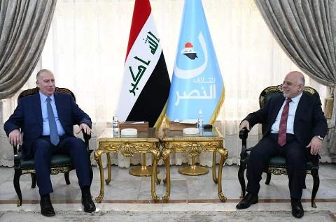 Dr. Al-Abadi meets Al-Nujaifi and discusses with him the situation in the country and the repercussi
