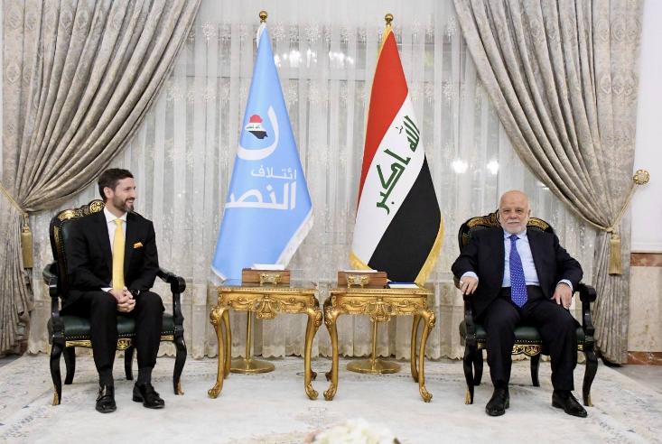 الدكتور حيدر العبادي يستقبل وفد شركة شيفرون الأمريكية