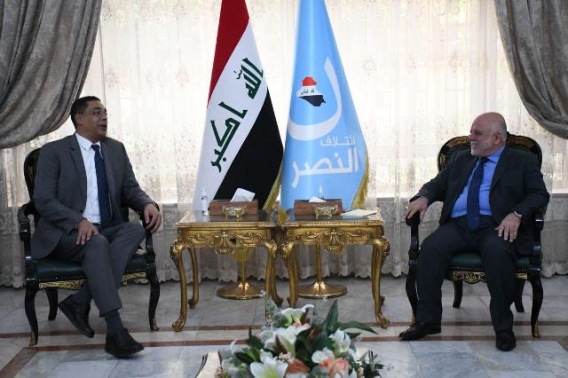 Dr. Al-Abadi receives separately the Saudi Ambassador and the Kuwaiti Ambassador to Baghdad